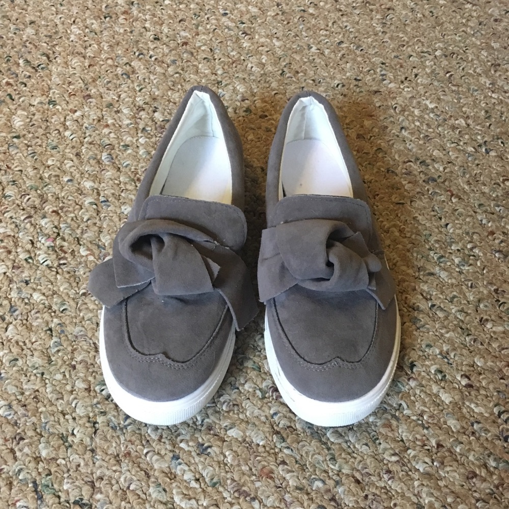 Suede Slip ons